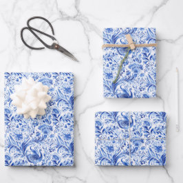 Chinoiserie Geschenkpapier Set