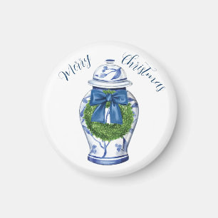 Chinoiserie Ginger Jar Weihnachten Magnet