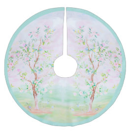 Chinoiserie, großmütig polyester weihnachtsbaumdecke