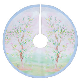 Chinoiserie, großmütig polyester weihnachtsbaumdecke