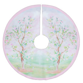 Chinoiserie, großmütig polyester weihnachtsbaumdecke