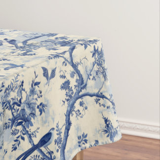 Chinoiserie Harmonie: Bird & Tree Tablecloth Tischdecke
