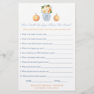 Chinoiserie im Herbst, die Braut des besten Spiels