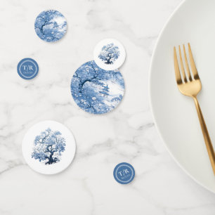 Chinoiserie-Inspiriert Muster ID1094 Konfetti