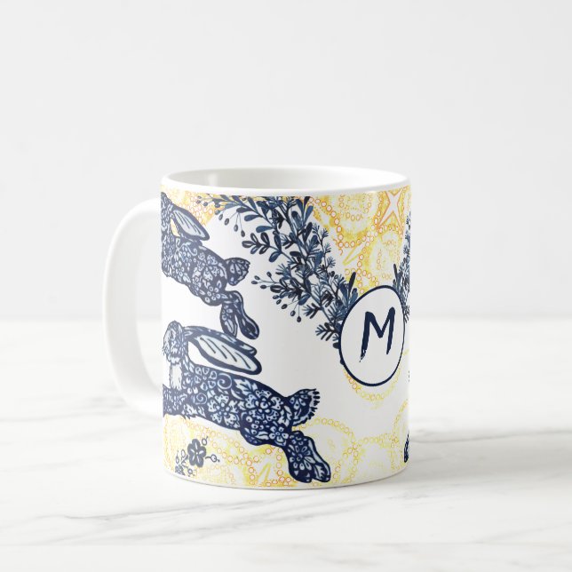 Chinoiserie Kaffeetasse (Vorderseite Links)
