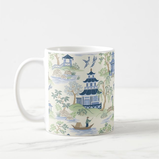 Chinoiserie Kaffeetasse (Links)