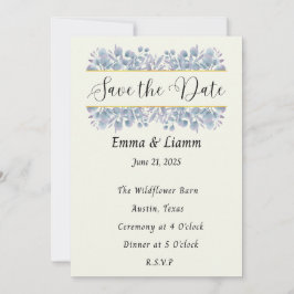 Chinoiserie Matching Save the Date Card Einladung