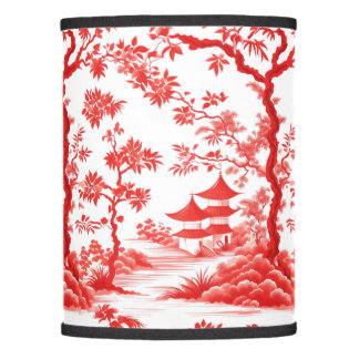CHINOISERIE PAGODA IN ROT!