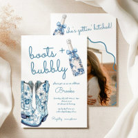 Chinoiserie Stiefel und Bubbly Brautparty