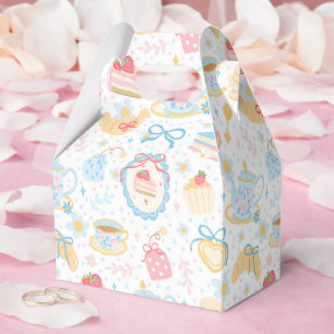 Chinoiserie Teatime Muster Geschenkschachtel
