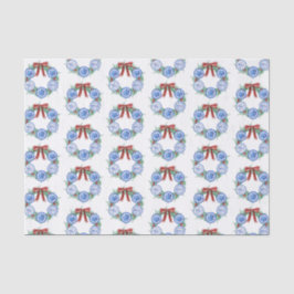 Chinoiserie Teller Watercolor Weihnachten Seidenpapier