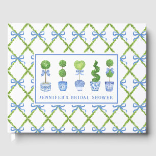 Chinoiserie Topiary PERSONALISIERT Gästebuch