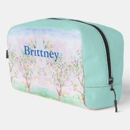 Chinoiserie-Uferfarbe Waschbeutel