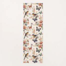 Chinoiserie Vogel- und Schmetterlingsharmonie Yogamatte