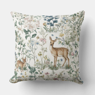 Chinoiserie-Waldtier-Wurfkissen Kissen