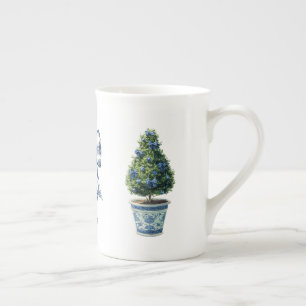 Chinoiserie Weihnachtsbaum Prozellantasse