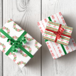 Chinoiserie Wreath & Garden Geschenkpapier Set