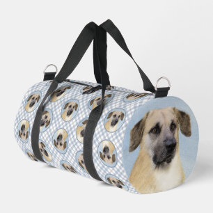 Chinook Drop Ear Malerei Original Schlittenhund Ku Duffle Bag