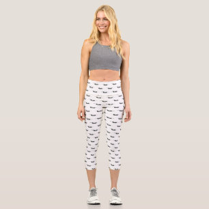 Chinook Heerhubschrauber Cartoon Illustration Capri Leggings
