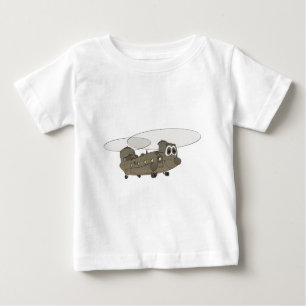 Chinook-Hubschrauber-Cartoon Baby T-shirt