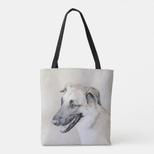 Chinook (Hubschrauberohren) Malerei - Hundekunst