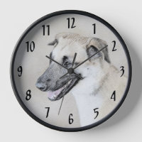 Chinook (Hubschrauberohren) Malerei - Hundekunst