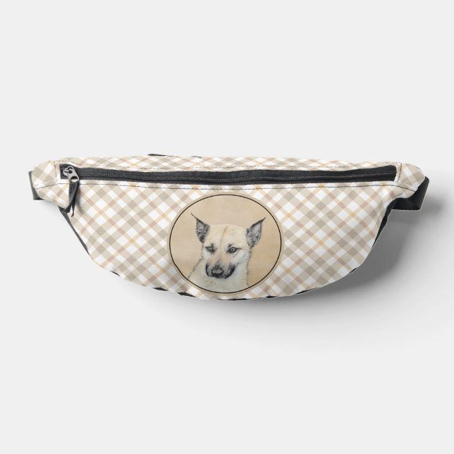 Chinook Puppy Pointed Ohren Zeichnen Haustier Hund Bauchtasche (Ablage )