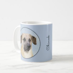Chinook (Tropfohren) Gemälde - Original Hundkunst Kaffeetasse