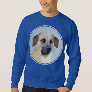 Chinook (Tropfohren) Gemälde - Original Hundkunst Sweatshirt