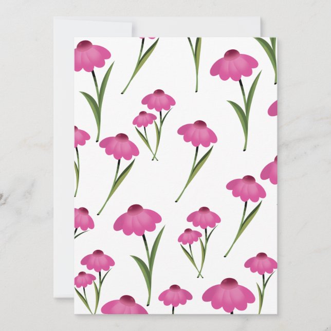 Chintz-Blumen-Tapetenmuster. (Vorderseite)