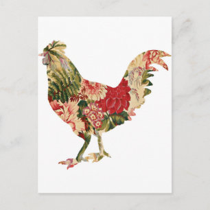 Chintz Chicken Postkarte