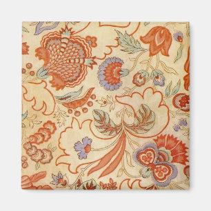 Chintz Paisley Antik Blumenmuster Magnet