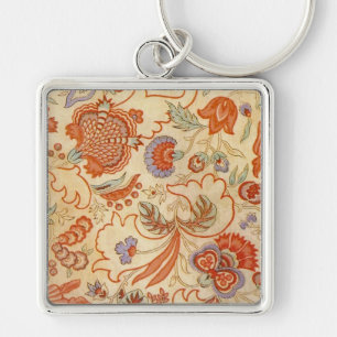 Chintz Paisley Antike Muster Schlüsselanhänger