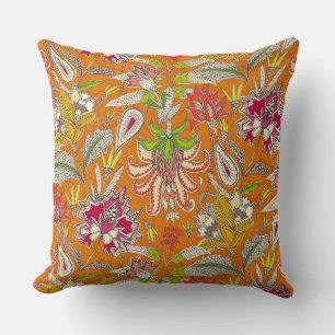 Chintz Pop Orange Kissen