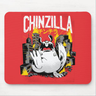 Chinzilla Chinchilla Monster Mousepad