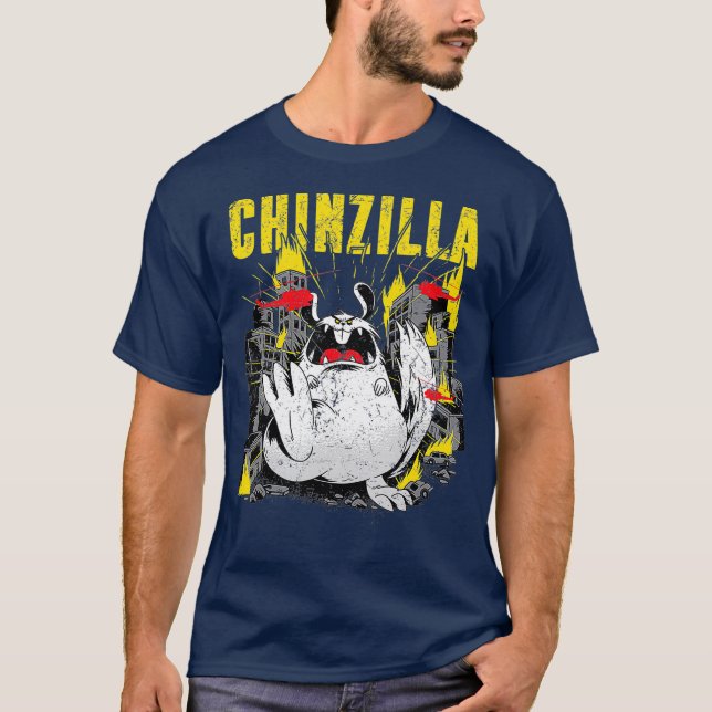 Chinzilla Funny Chinchillas Pet Lover T-Shirt (Vorderseite)
