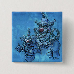 Chiodo Klownz Knopf Button