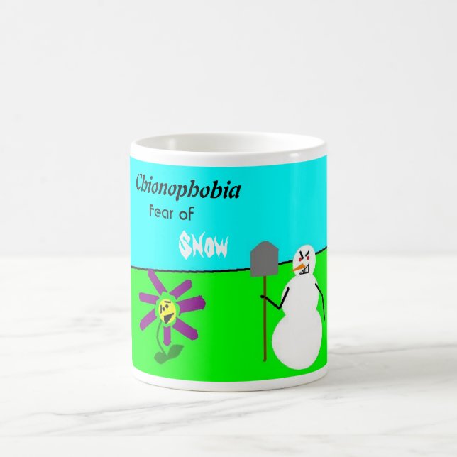 Chionophobia Kaffeetasse (Mittel)