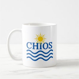 CHIOS Griechenland, Sun Waves Kaffeetasse