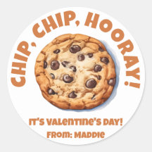 Chip, Chip, Hooray! Chocolate Chip Valentinstag