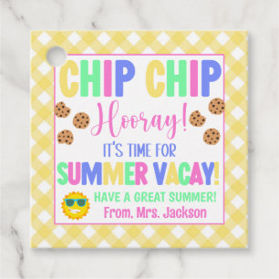 Chip Chip Hooray Es ist Zeit für Sommerferien Leck Geschenkanhänger