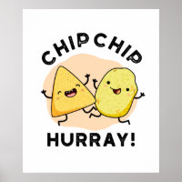 Chip Chip Hooray Funny Happy Crisps Pub