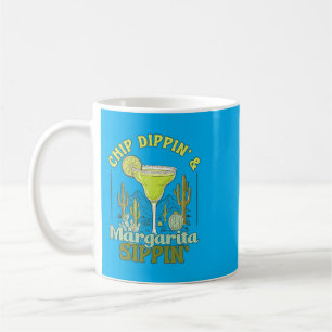 Chip-Dippen Margarita-Trinken Lustiges Cinco De Ma Kaffeetasse