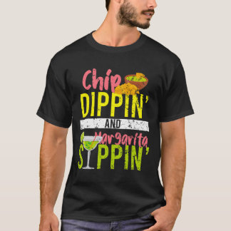 Chip Dippin und Margarita Sippin Cinco de Mayo T-Shirt