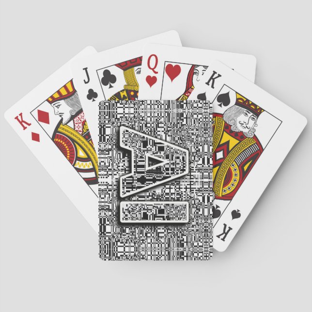 Chip für künstliche Intelligenz Spielkarten (Rückseite)