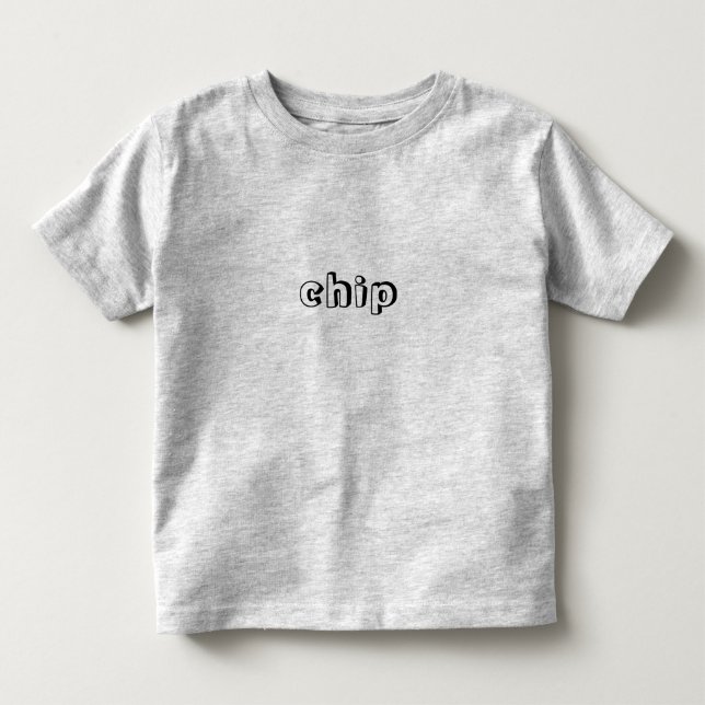 Chip Kleinkind T-shirt (Vorderseite)