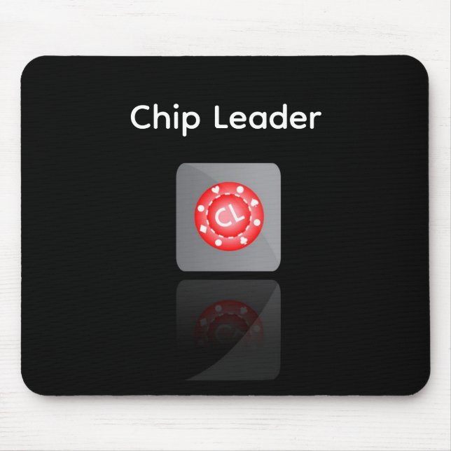 Chip Leader-App Mousepad (Vorne)