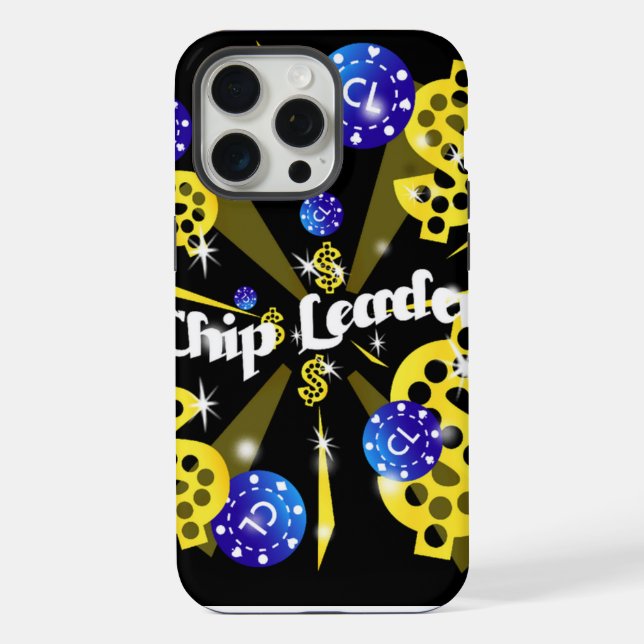 Chip Leader-Dollar-Zeichen iPhone Hülle (Rückseite)