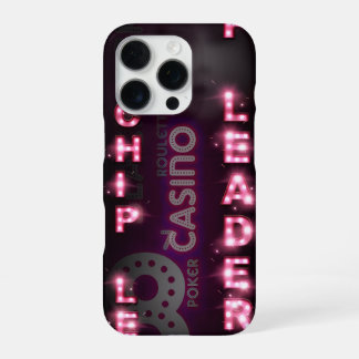 Chip Leader Kasinolichter iPhone 16 Pro Hülle