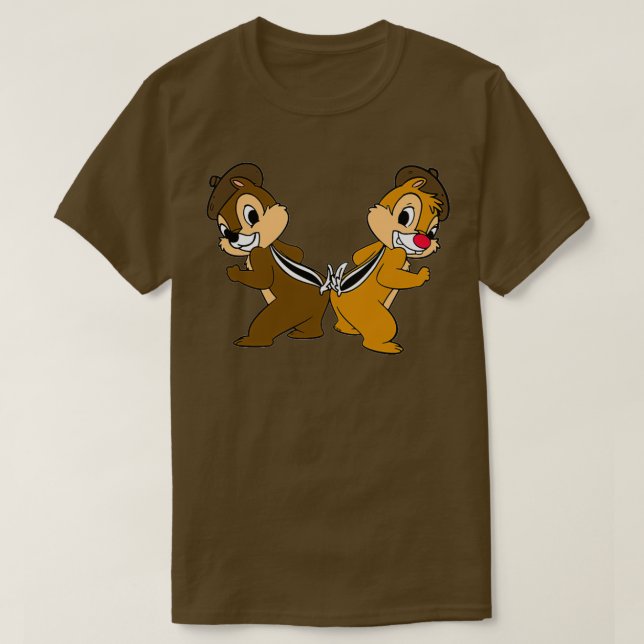 Chip n Dale Mouse  T-Shirt (Design vorne)